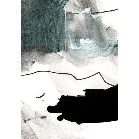BS 4 Black Modern Wood Framed Art Print with Double Matting by Lehnhardt, Iris
