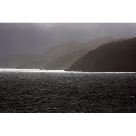 Blasket Islands Black Modern Wood Framed Art Print by Leprince, Vincent