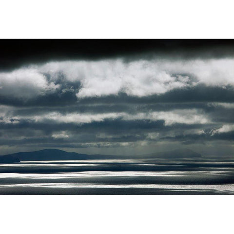 Ivenragh Peninsula Black Modern Wood Framed Art Print by Leprince, Vincent