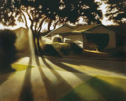 In the Time of Our Lives Black Ornate Wood Framed Art Print with Double Matting by Monzon, Rick