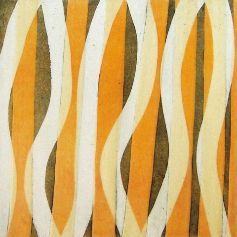 Carousing Open I White Modern Wood Framed Art Print by Miller, Allison G