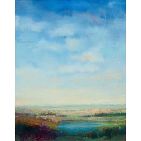 Mystic Way Black Modern Wood Framed Art Print with Double Matting by McCarthy, William