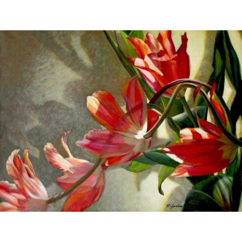 Shades of Holland Black Modern Wood Framed Art Print by McLaughlin, Jan