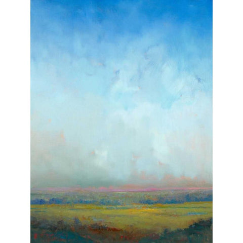 In the Openness White Modern Wood Framed Art Print by McCarthy, William