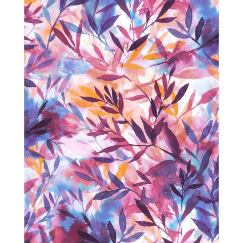 Changes - Mauve White Modern Wood Framed Art Print by Maldonado, Jacqueline