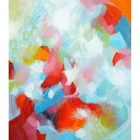 Wild Spirit Black Modern Wood Framed Art Print by Marrison, TA
