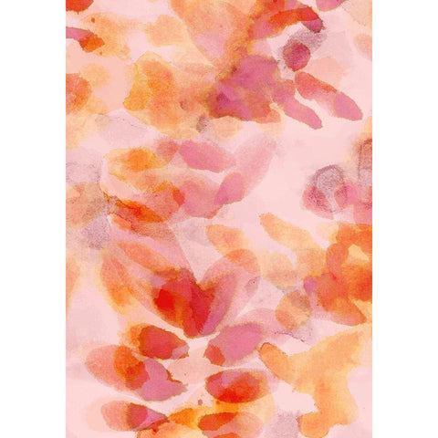 Bloom Rose White Modern Wood Framed Art Print by Morioke