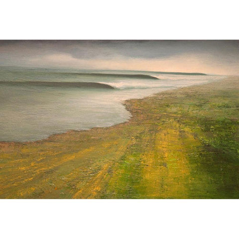 California II: Fertile Ground Black Modern Wood Framed Art Print by Mote, Michael