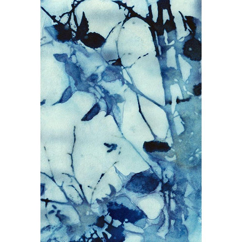 Abstraction Black Modern Wood Framed Art Print by McCurdy, Krista