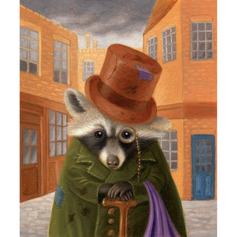 Dodger Black Modern Wood Framed Art Print with Double Matting by Matarazzo, Gina