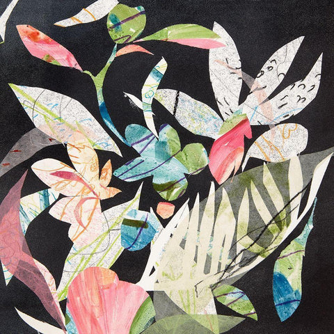 Ipanema White Modern Wood Framed Art Print with Double Matting by MacCollum, Cynthia