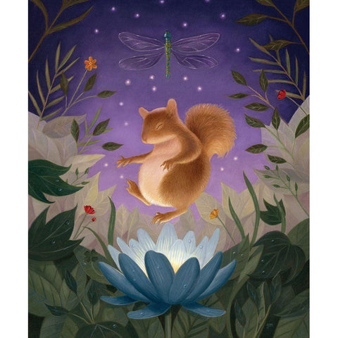 Ascension in Twilight White Modern Wood Framed Art Print by Matarazzo, Gina