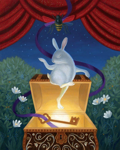 A Beekeepers Dream Black Ornate Wood Framed Art Print with Double Matting by Matarazzo, Gina