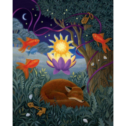 Eve of Transcendence White Modern Wood Framed Art Print by Matarazzo, Gina