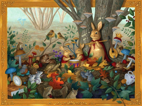 Her Majesty in The Afternoon White Modern Wood Framed Art Print with Double Matting by Matarazzo, Gina