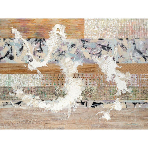 For The Joy of It Gold Ornate Wood Framed Art Print with Double Matting by McCourt, Suzanne