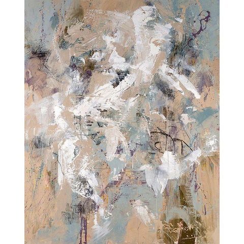 Open Seas White Modern Wood Framed Art Print by McCourt, Suzanne