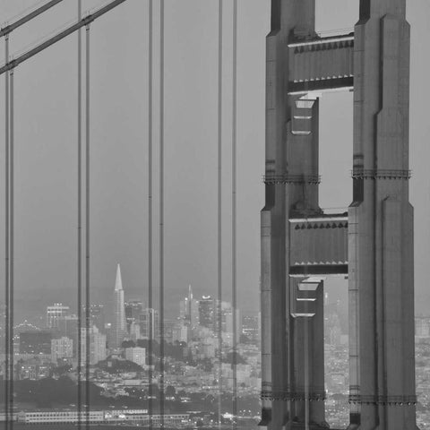Hendrik Point Gold Ornate Wood Framed Art Print with Double Matting by Melville, Craig