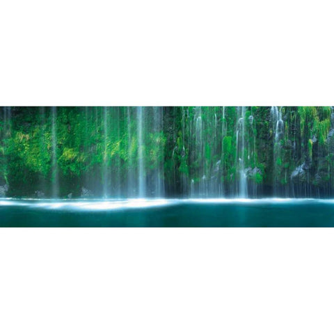 Hidden Paradise Black Modern Wood Framed Art Print with Double Matting by Mikaels, Natalie