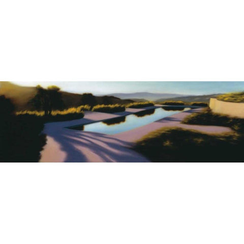 California Psychic White Modern Wood Framed Art Print by Monzon, Rick