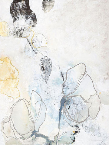 Nowhere Land 1 Black Ornate Wood Framed Art Print with Double Matting by Design Fabrikken