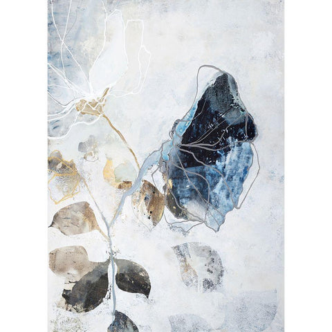 Nowhere Land 2 White Modern Wood Framed Art Print by Design Fabrikken