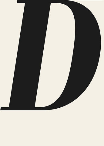 D White Modern Wood Framed Art Print with Double Matting by Design Fabrikken