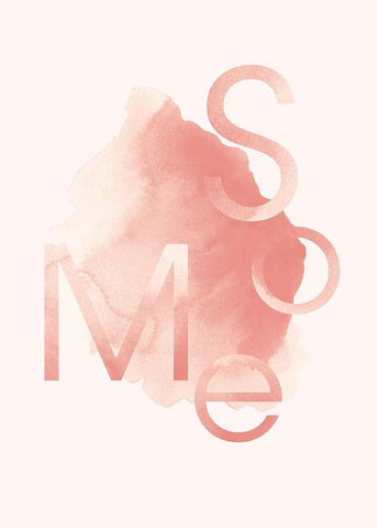 Some Black Ornate Wood Framed Art Print with Double Matting by Design Fabrikken