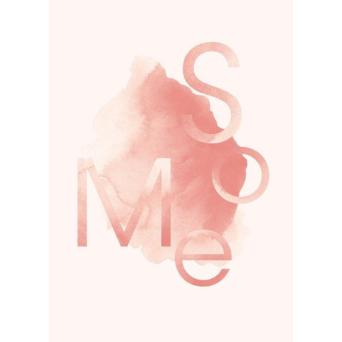 Some Gold Ornate Wood Framed Art Print with Double Matting by Design Fabrikken