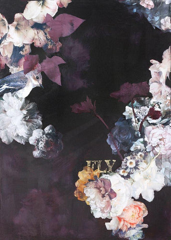 Haute Couture 3 White Modern Wood Framed Art Print with Double Matting by Design Fabrikken