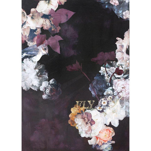 Haute Couture 3 Black Modern Wood Framed Art Print with Double Matting by Design Fabrikken