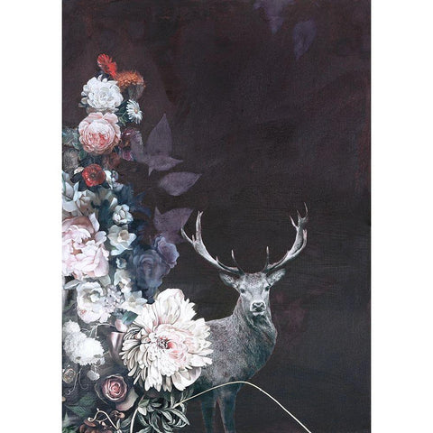 Haute Couture 9 Black Modern Wood Framed Art Print with Double Matting by Design Fabrikken