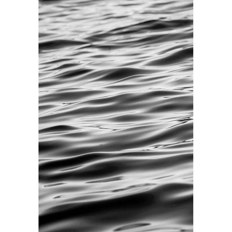 Surface White Modern Wood Framed Art Print by Design Fabrikken
