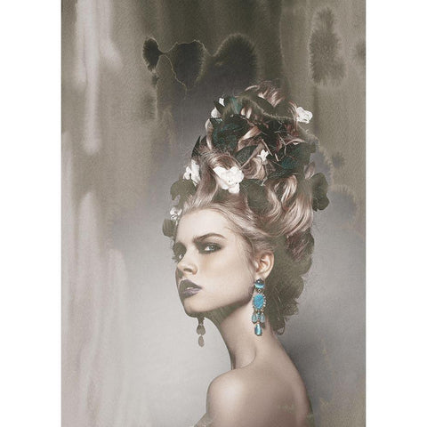 I Know White Modern Wood Framed Art Print by Design Fabrikken