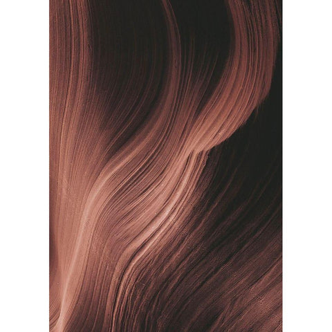 Cave 1 White Modern Wood Framed Art Print by Design Fabrikken