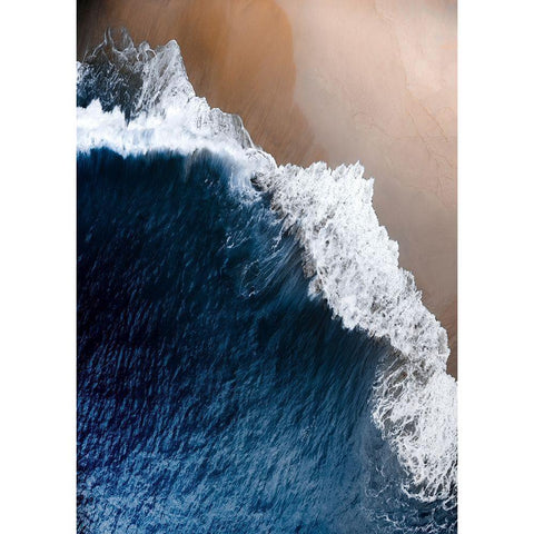 From Above 8 Black Modern Wood Framed Art Print with Double Matting by Design Fabrikken