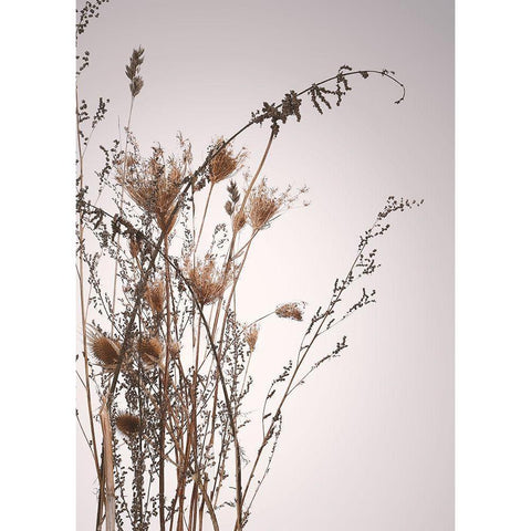 Everlasting Black Modern Wood Framed Art Print by Design Fabrikken