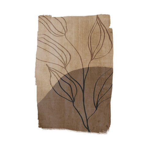 Simplicity 1 Black Modern Wood Framed Art Print by Design Fabrikken