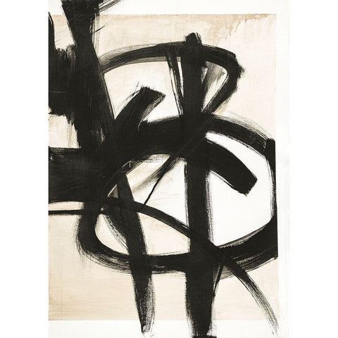 Graphical Shapes 7 White Modern Wood Framed Art Print by Design Fabrikken
