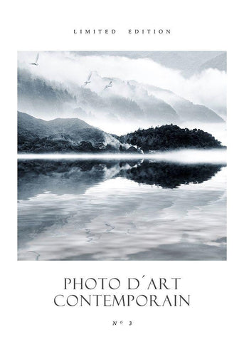 Photo DÂ´Art No 3 Black Ornate Wood Framed Art Print with Double Matting by Design Fabrikken