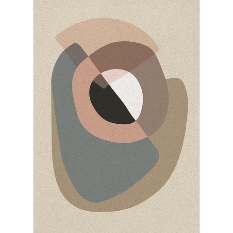 Workup 5 Black Modern Wood Framed Art Print with Double Matting by Design Fabrikken
