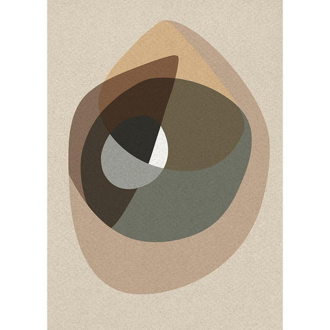 Workup 6 Black Modern Wood Framed Art Print with Double Matting by Design Fabrikken