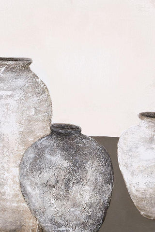 Ceramics 1 Black Ornate Wood Framed Art Print with Double Matting by Design Fabrikken