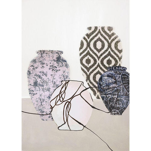 Tactile 1 Gold Ornate Wood Framed Art Print with Double Matting by Design Fabrikken