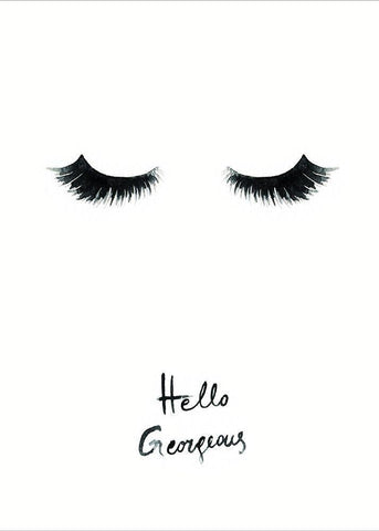 Couture 8 White Modern Wood Framed Art Print with Double Matting by Design Fabrikken