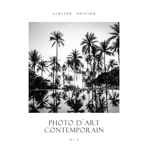 Photo DÂ´Art No 5 Black Modern Wood Framed Art Print by Design Fabrikken