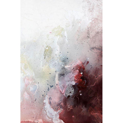 Still Water 7 Black Modern Wood Framed Art Print by Design Fabrikken