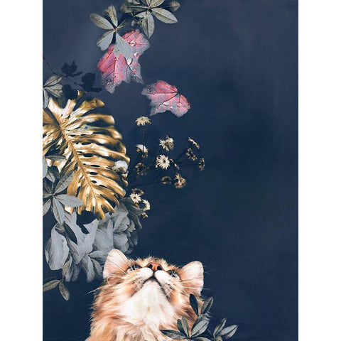 Pet Couture 3 Black Modern Wood Framed Art Print by Design Fabrikken