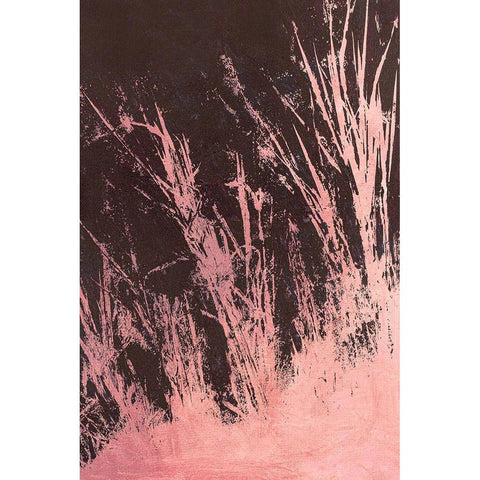 Pure Nature 3 Black Modern Wood Framed Art Print by Design Fabrikken