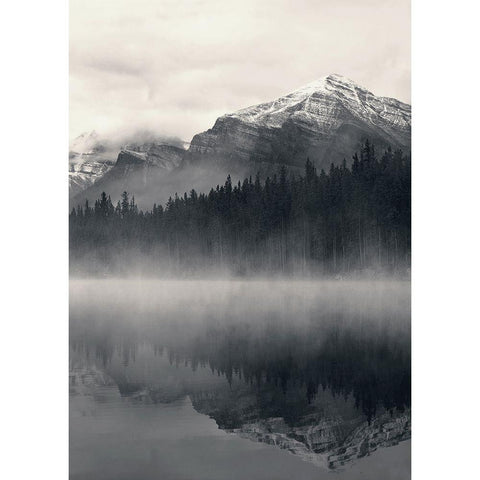 The Great Escape Black Modern Wood Framed Art Print by Design Fabrikken